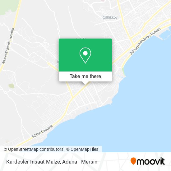 Kardesler Insaat Malze map