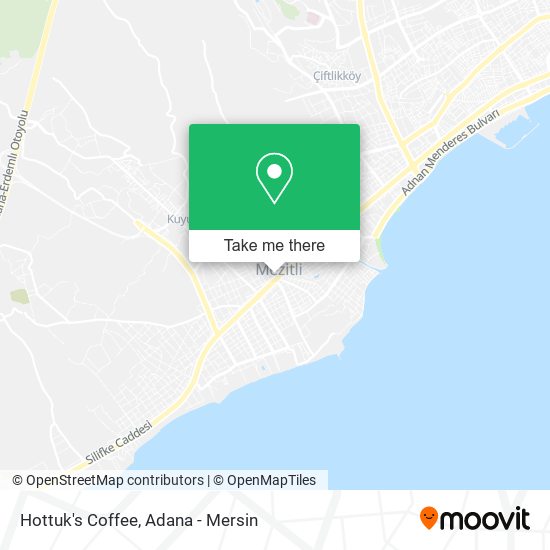 Hottuk's Coffee map