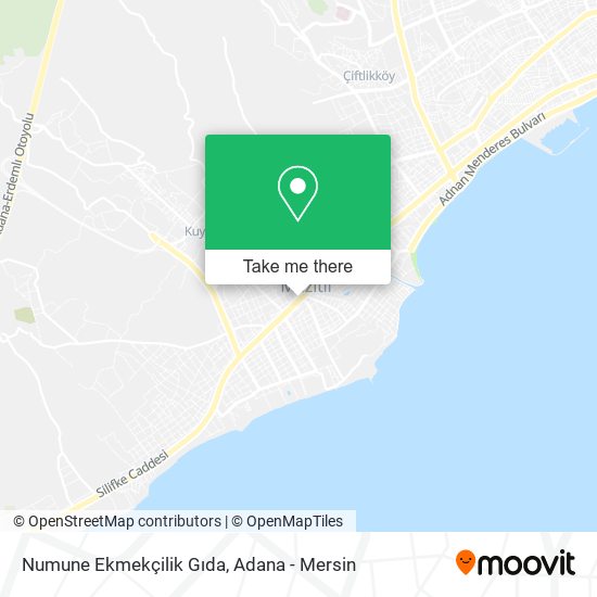 Numune Ekmekçilik Gıda map