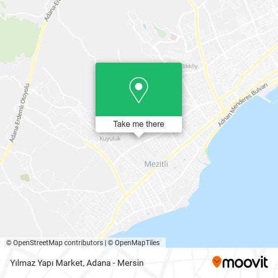 Yılmaz Yapı Market map