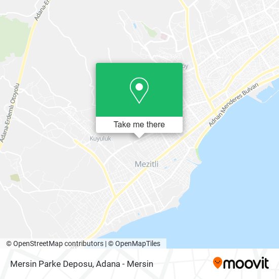 Mersin Parke Deposu map