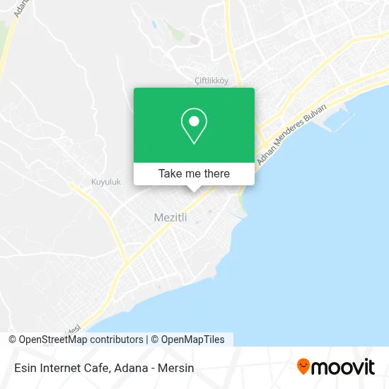 Esin Internet Cafe map