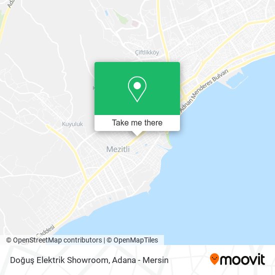 Doğuş Elektrik Showroom map