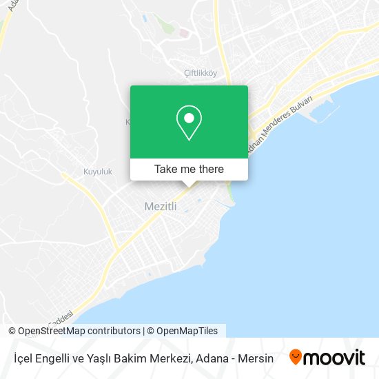 İçel Engelli ve Yaşlı Bakim Merkezi map