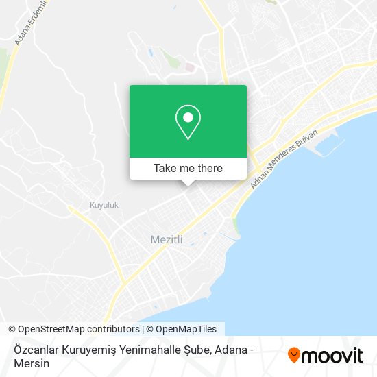 Özcanlar Kuruyemiş Yenimahalle Şube map