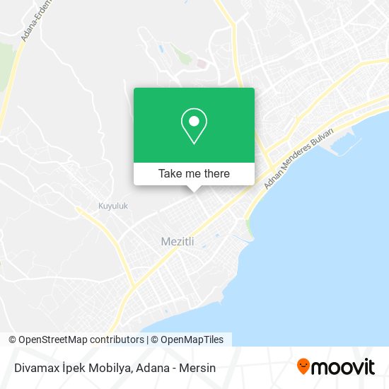 Divamax İpek Mobilya map