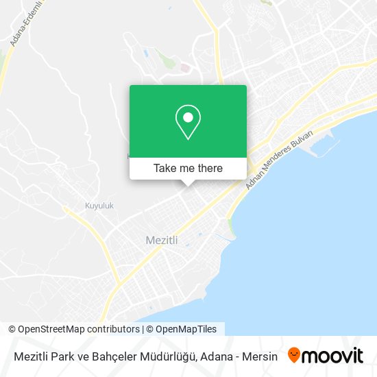 Mezitli Park ve Bahçeler Müdürlüğü map