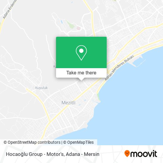 Hocaoğlu Group - Motor's map