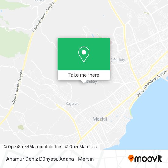 Anamur Deniz Dünyası map