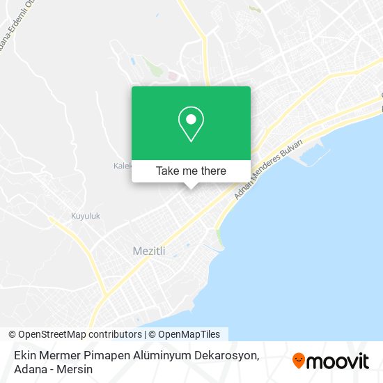 Ekin Mermer Pimapen Alüminyum Dekarosyon map