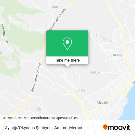 Ayışığı/Okyanus Şantiyesi map