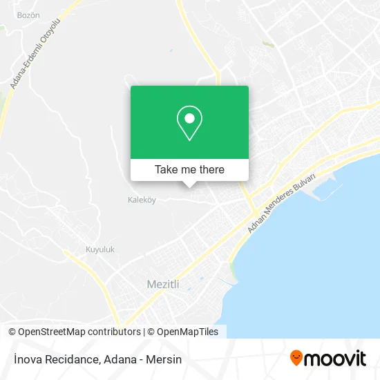 İnova Recidance map