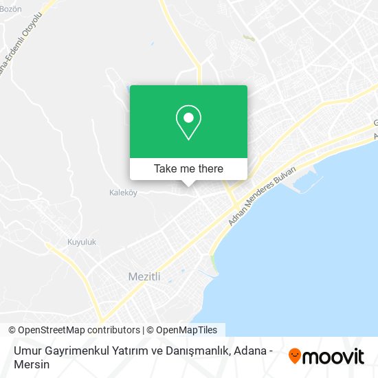 Umur Gayrimenkul Yatırım ve Danışmanlık map