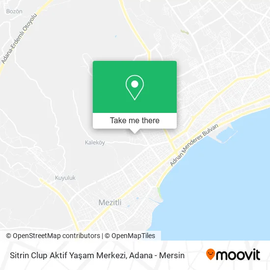 Sitrin Clup Aktif Yaşam Merkezi map
