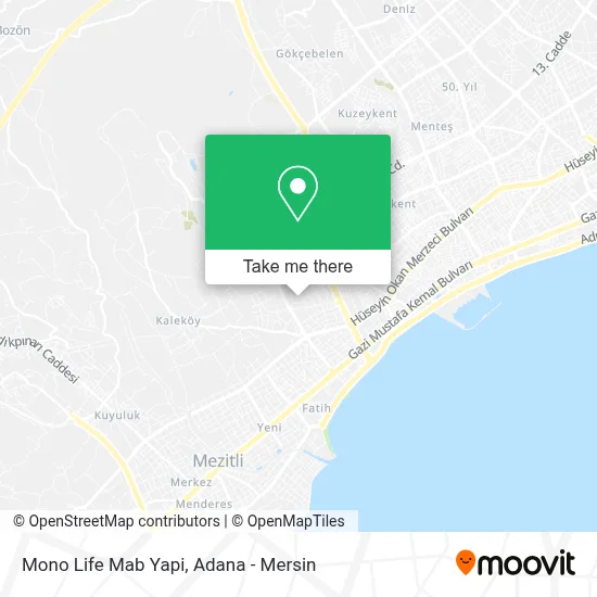 Mono Life Mab Yapi map