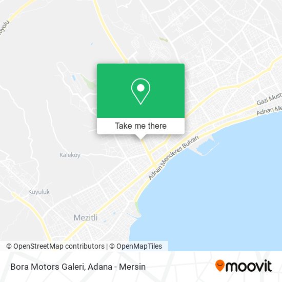 Bora Motors Galeri map