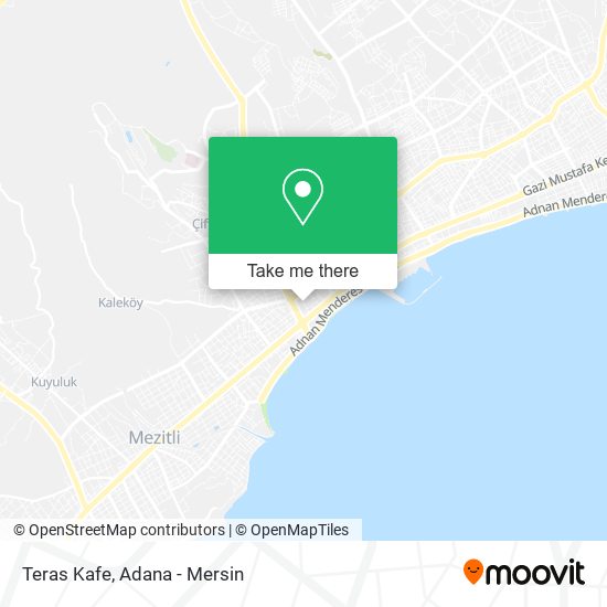 Teras Kafe map