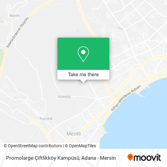 Promolarge Çiftlikköy Kampüsü map