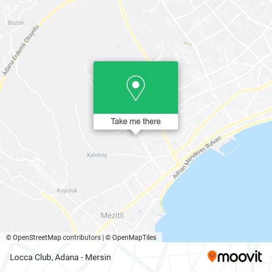 Locca Club map