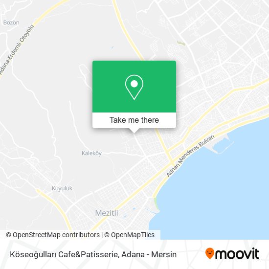 Köseoğulları Cafe&Patisserie map