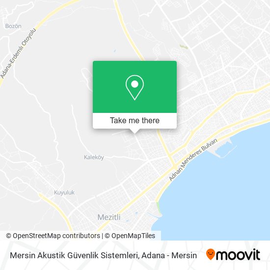 Mersin Akustik Güvenlik Sistemleri map