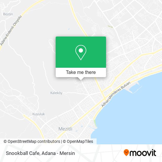Snookball Cafe map