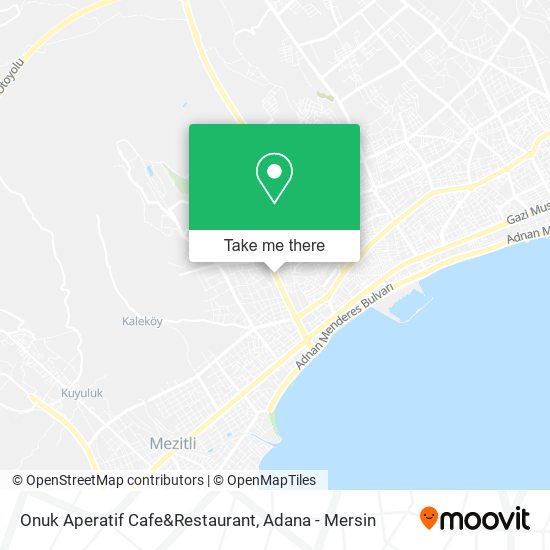 Onuk Aperatif Cafe&Restaurant map