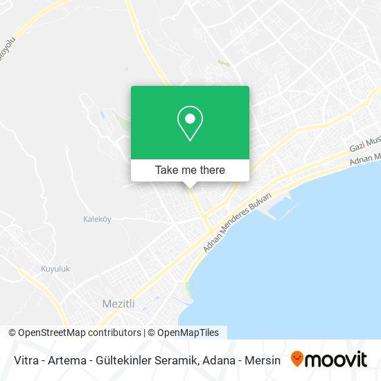 Vitra - Artema - Gültekinler Seramik map