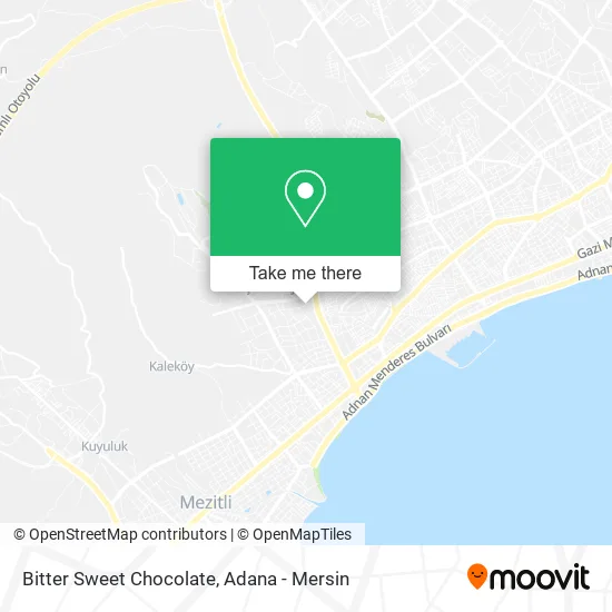 Bitter Sweet Chocolate map