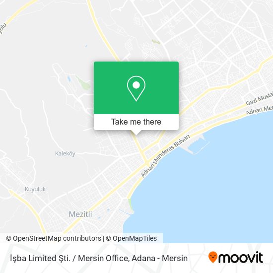 İşba Limited Şti. / Mersin Office map
