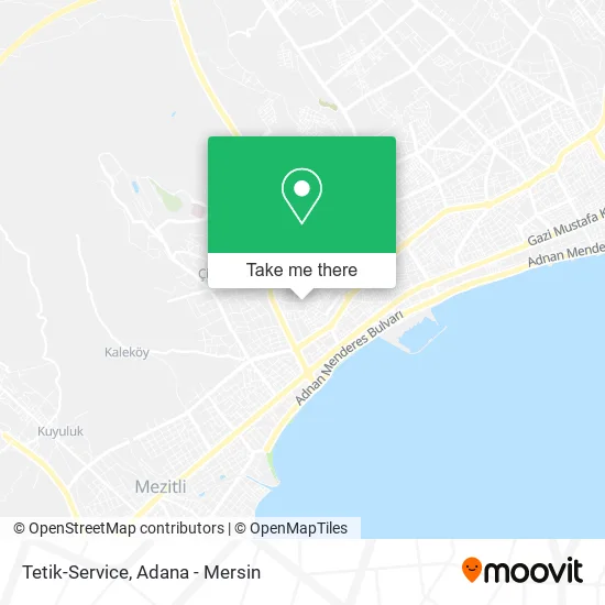 Tetik-Service map
