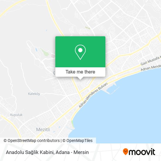 Anadolu Sağlik Kabini map