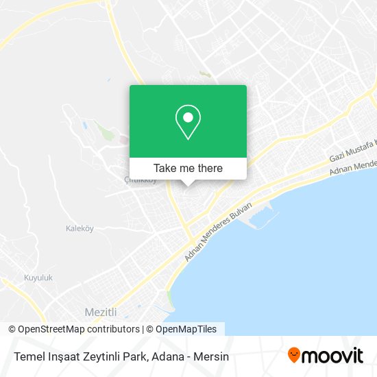 Temel Inşaat Zeytinli Park map