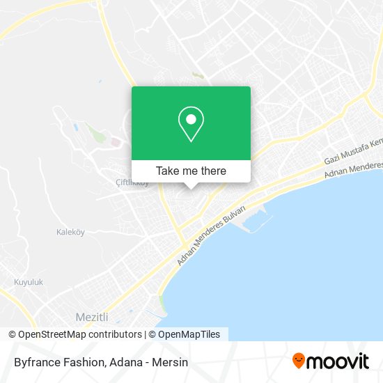 Byfrance Fashion map