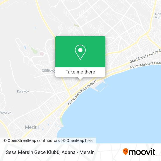 Sess Mersin Gece Klubü map