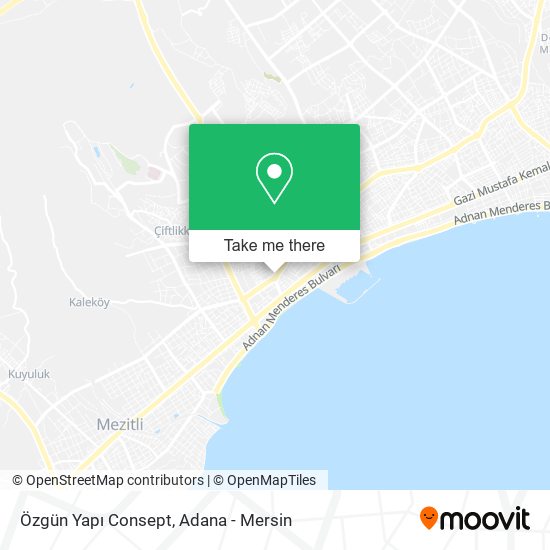 Özgün Yapı Consept map