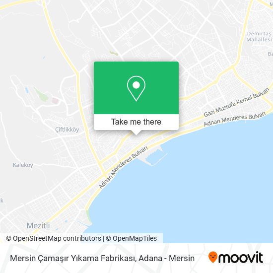 Mersin Çamaşır Yıkama Fabrikası map