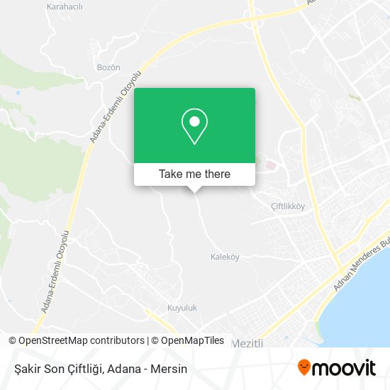 Şakir Son Çiftliği map