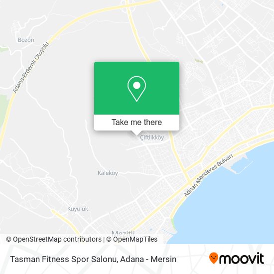 Tasman Fitness Spor Salonu map