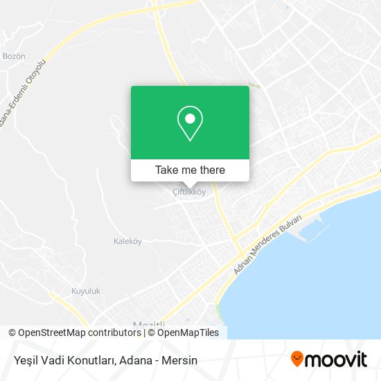 Yeşil Vadi Konutları map