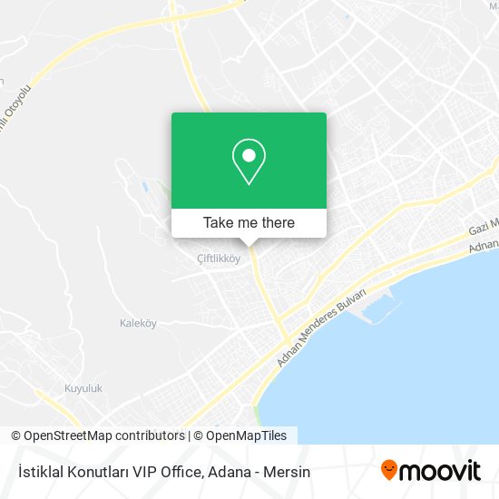 İstiklal Konutları VIP Office map