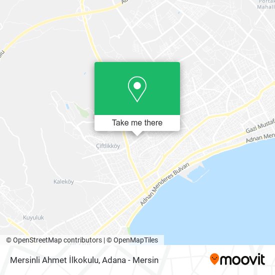 Mersinli Ahmet İlkokulu map