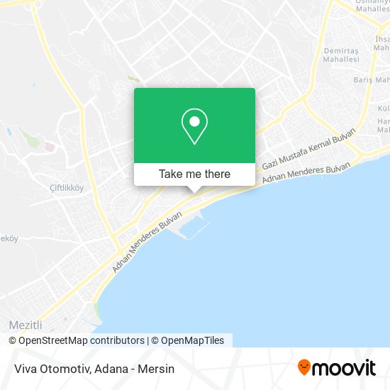 Viva Otomotiv map