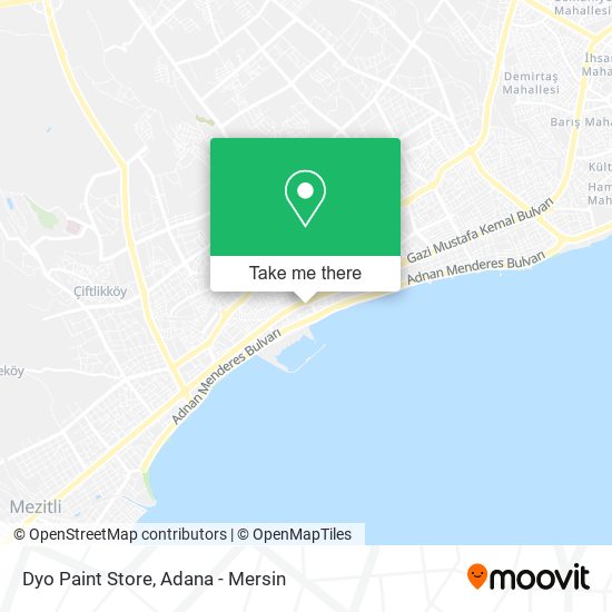 Dyo Paint Store map