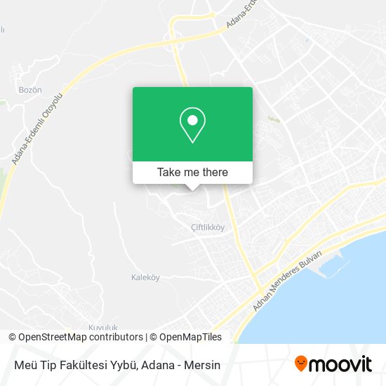 Meü Tip Fakültesi Yybü map