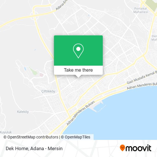 Dek Home map