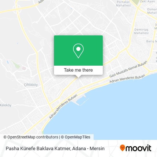 Pasha Künefe Baklava Katmer map