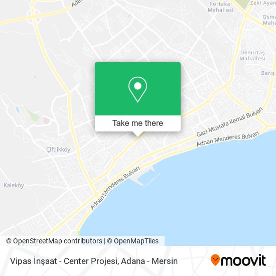 Vipas İnşaat - Center Projesi map