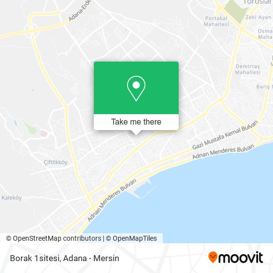 Borak 1sitesi map