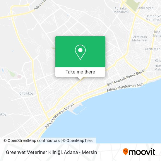 Greenvet Veteriner Kliniği map